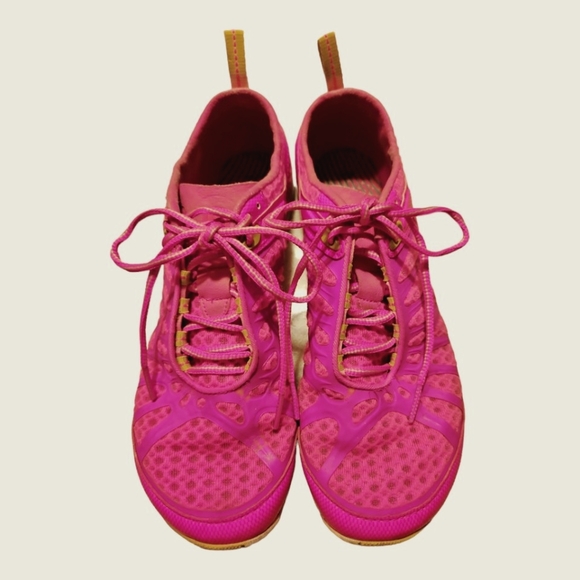 Merrell Neon Pink Crush Glove Barefoot Athletic Shoe; Size 9 Medium - Picture 1 of 5